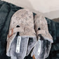Furry slippers