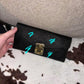 Black clasp wallet