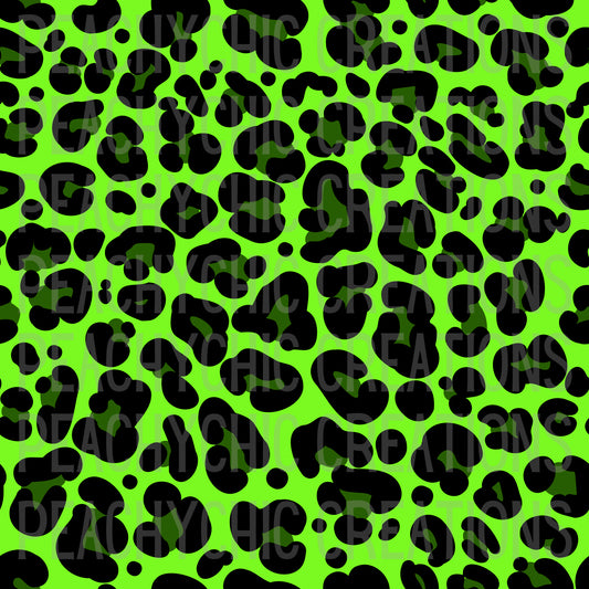 Green leopard