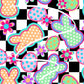 Groovy bunnies seamless