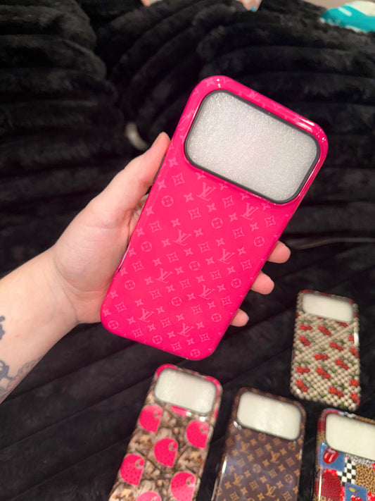 Pink boujee cases