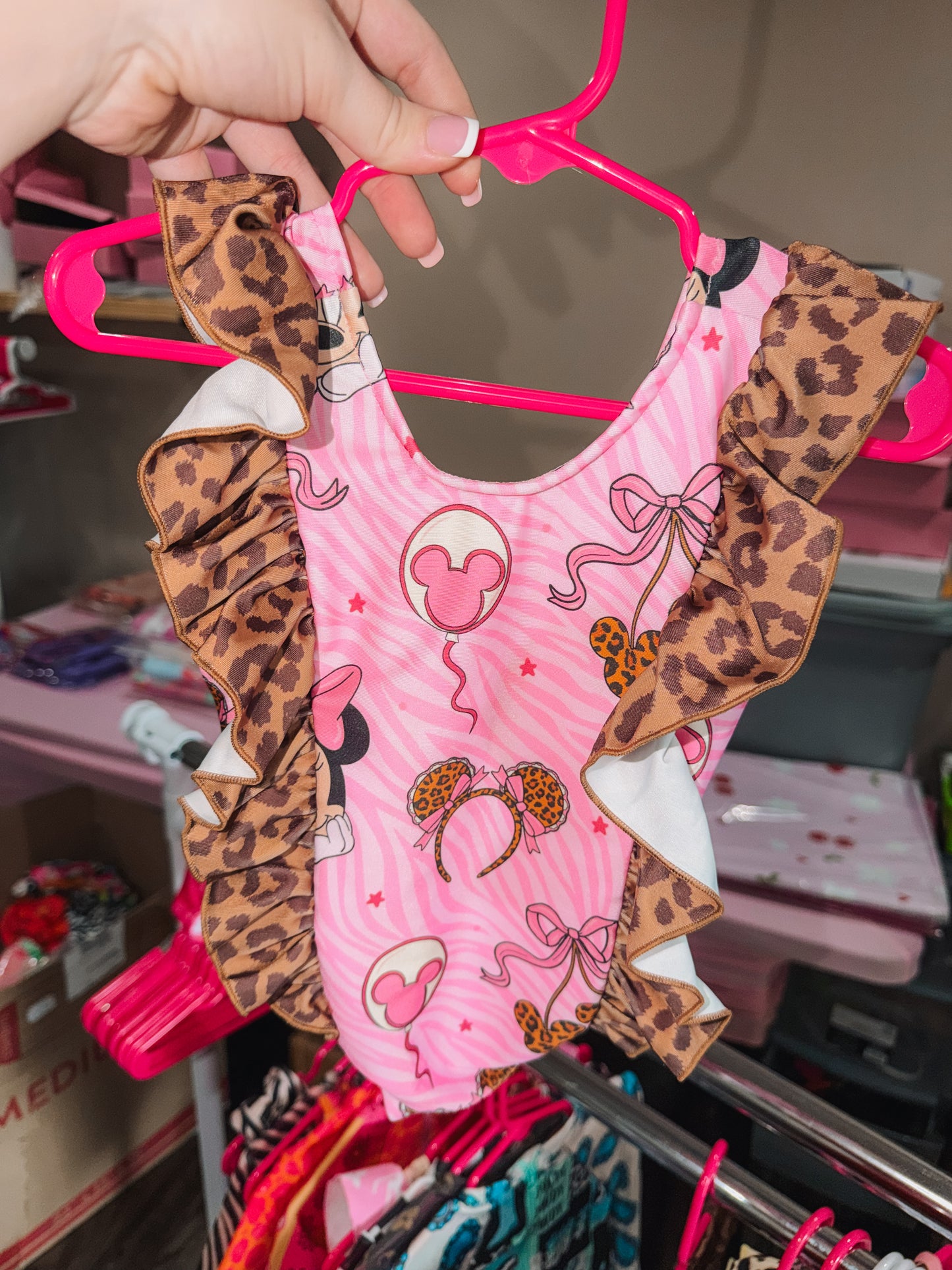 1 piece Minnie swim (SIZE UP)