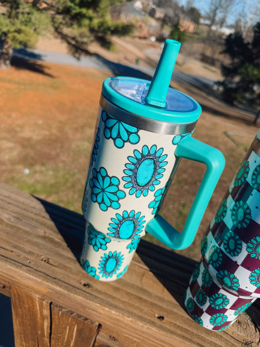 Western stones 40oz tumbler