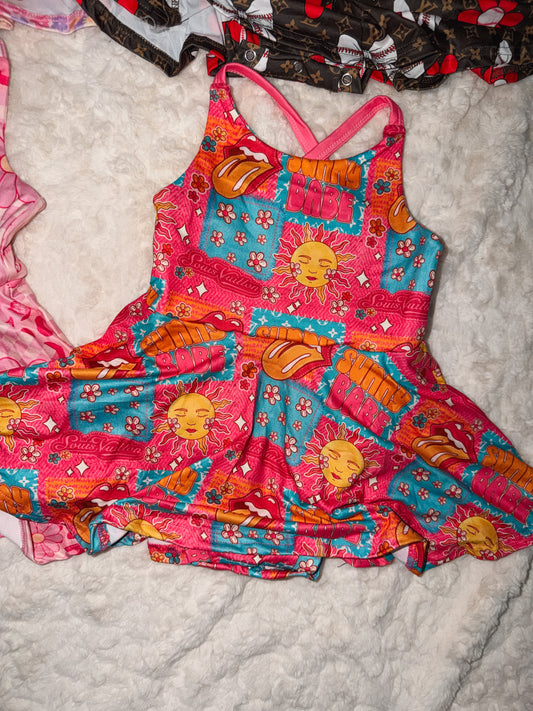Sunny babe skirted Brielle