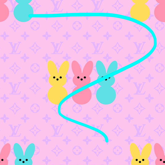 Boujee peeps seamless