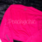 Pink lulu pullover
