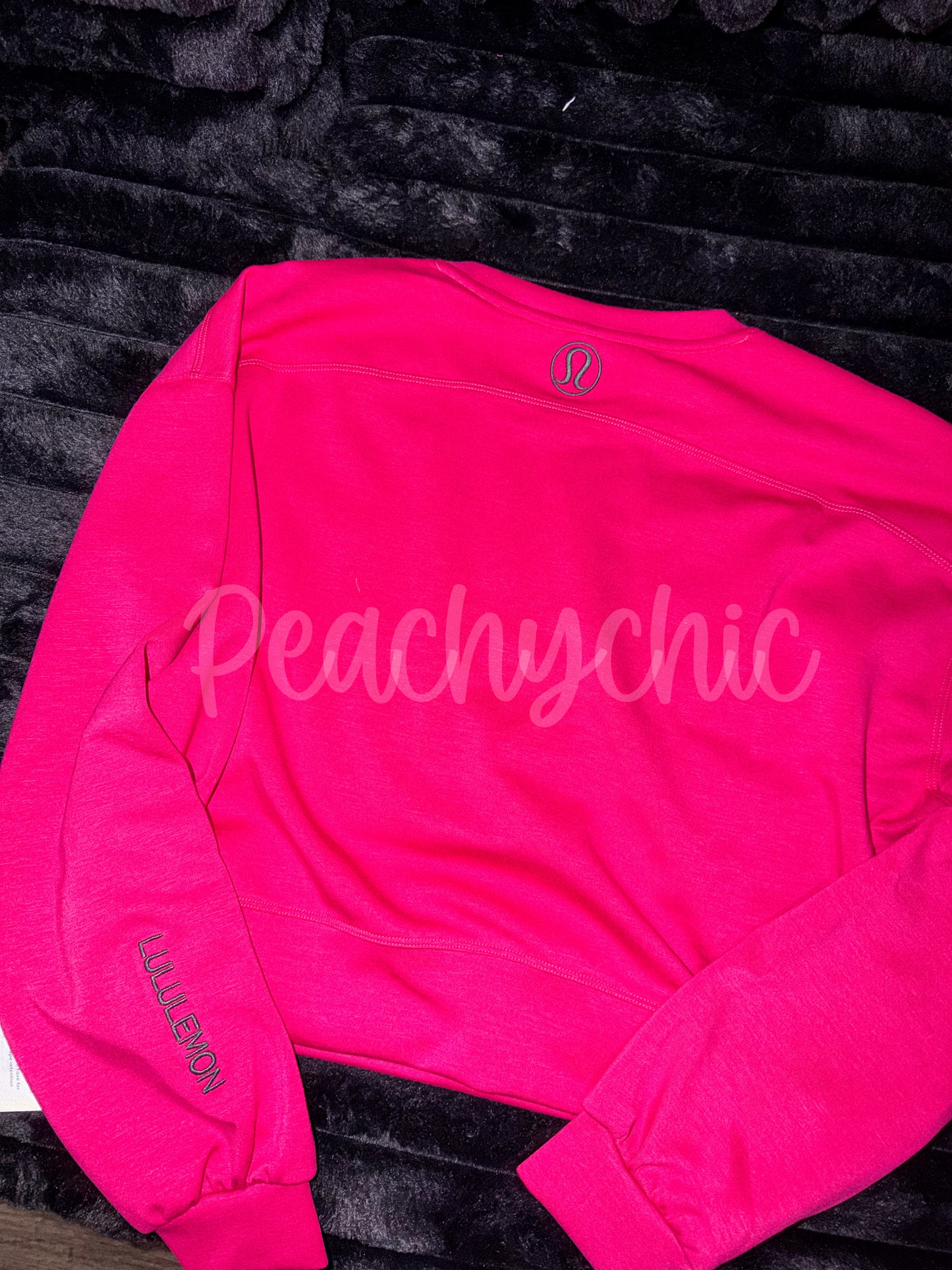 Pink lulu pullover