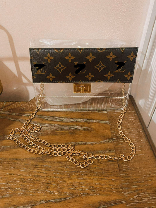 Clear crossbody
