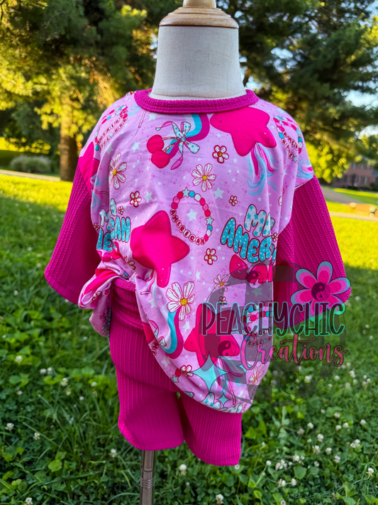 Mini American babe comfy set