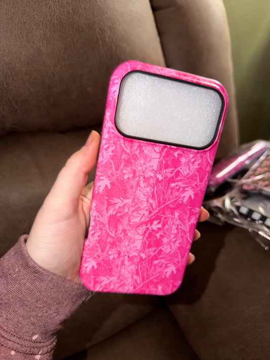 Pink camo cases