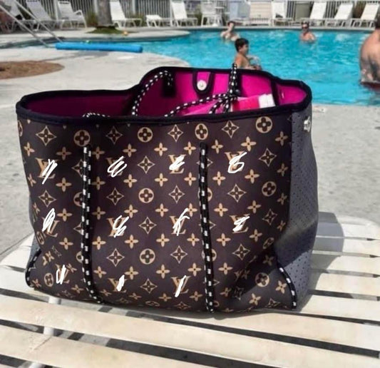 Large beach tote