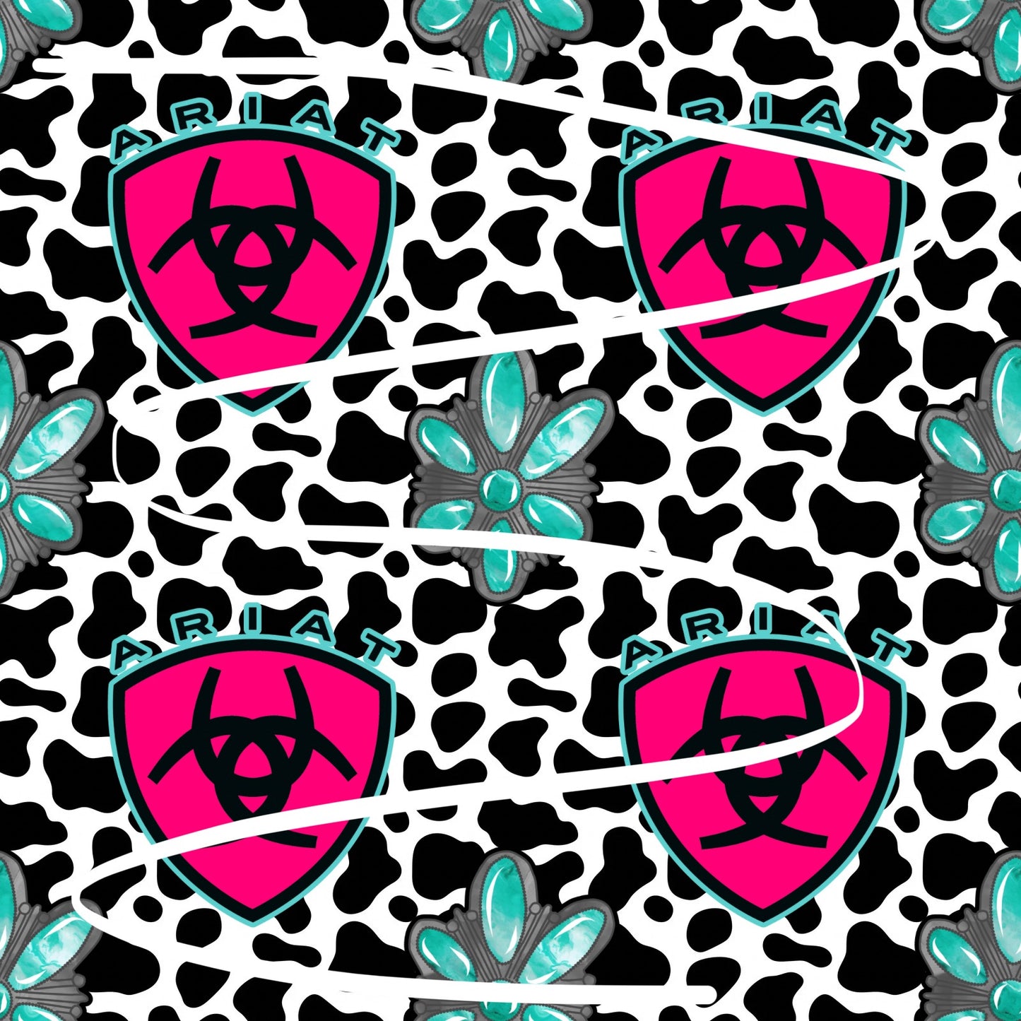 Western cow seamless