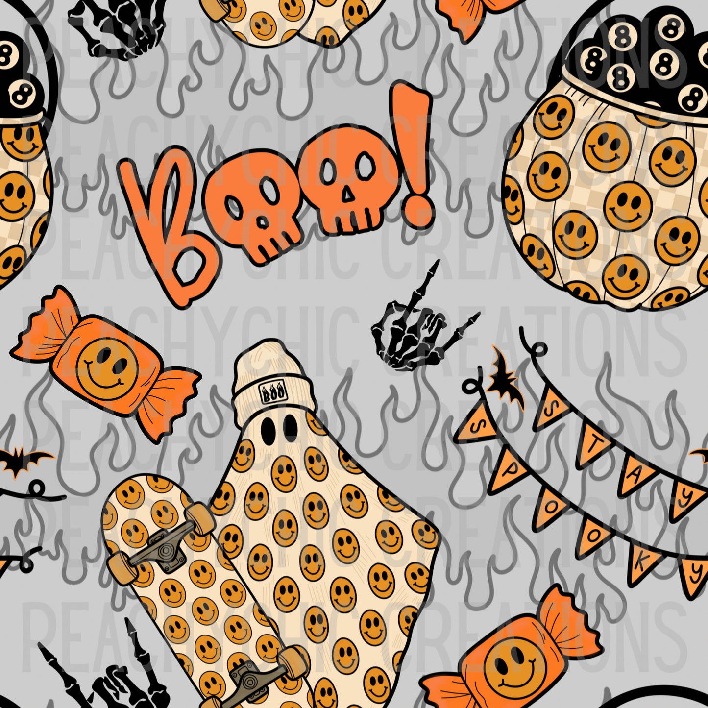 Spooky skater boo