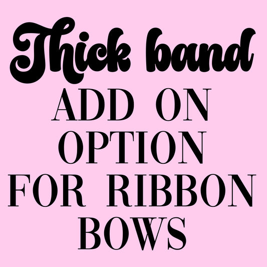 Add on thick bands