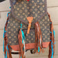 Fringe diaper bag