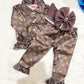Long sleeve silk pjs ONLY