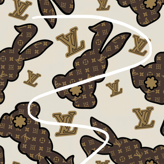 Boujee bunnies seamless