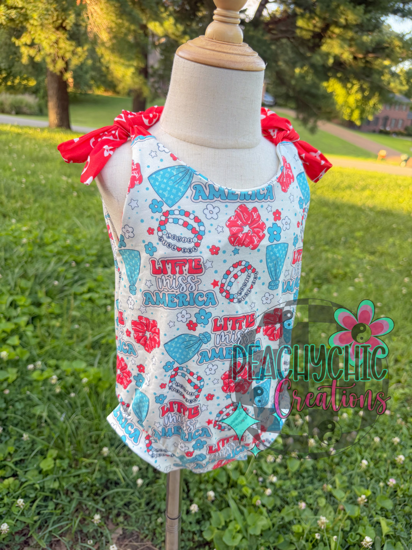 Miss America romper