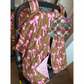 Coquette minky car seat cover