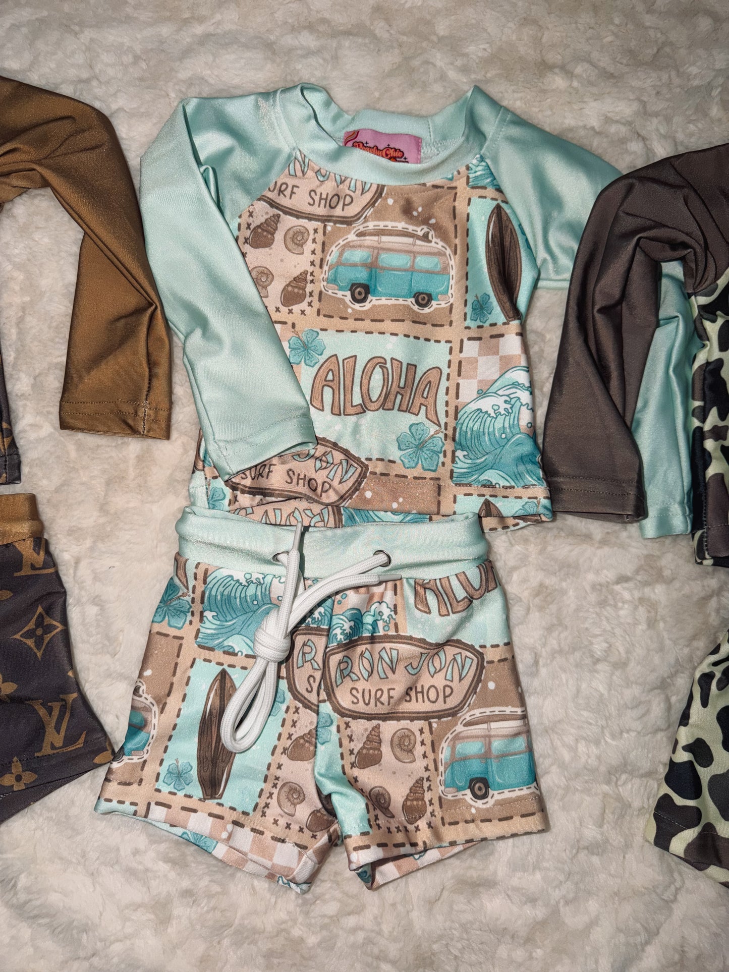 2 piece aloha swim