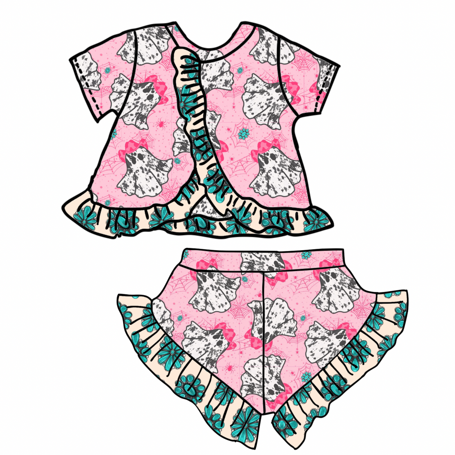 Ruffle set