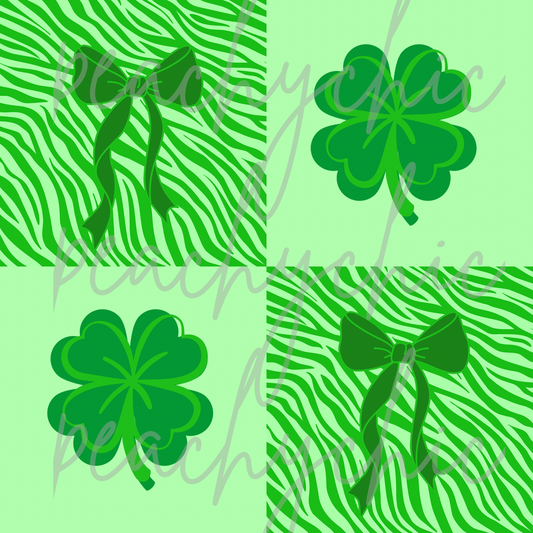 Coquette st pattys seamless