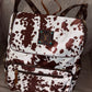 Cow diaper bag/ backpack