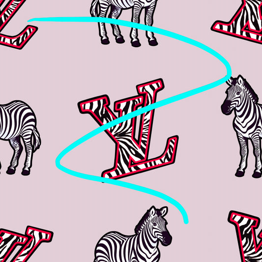 Boujee zebras seamless