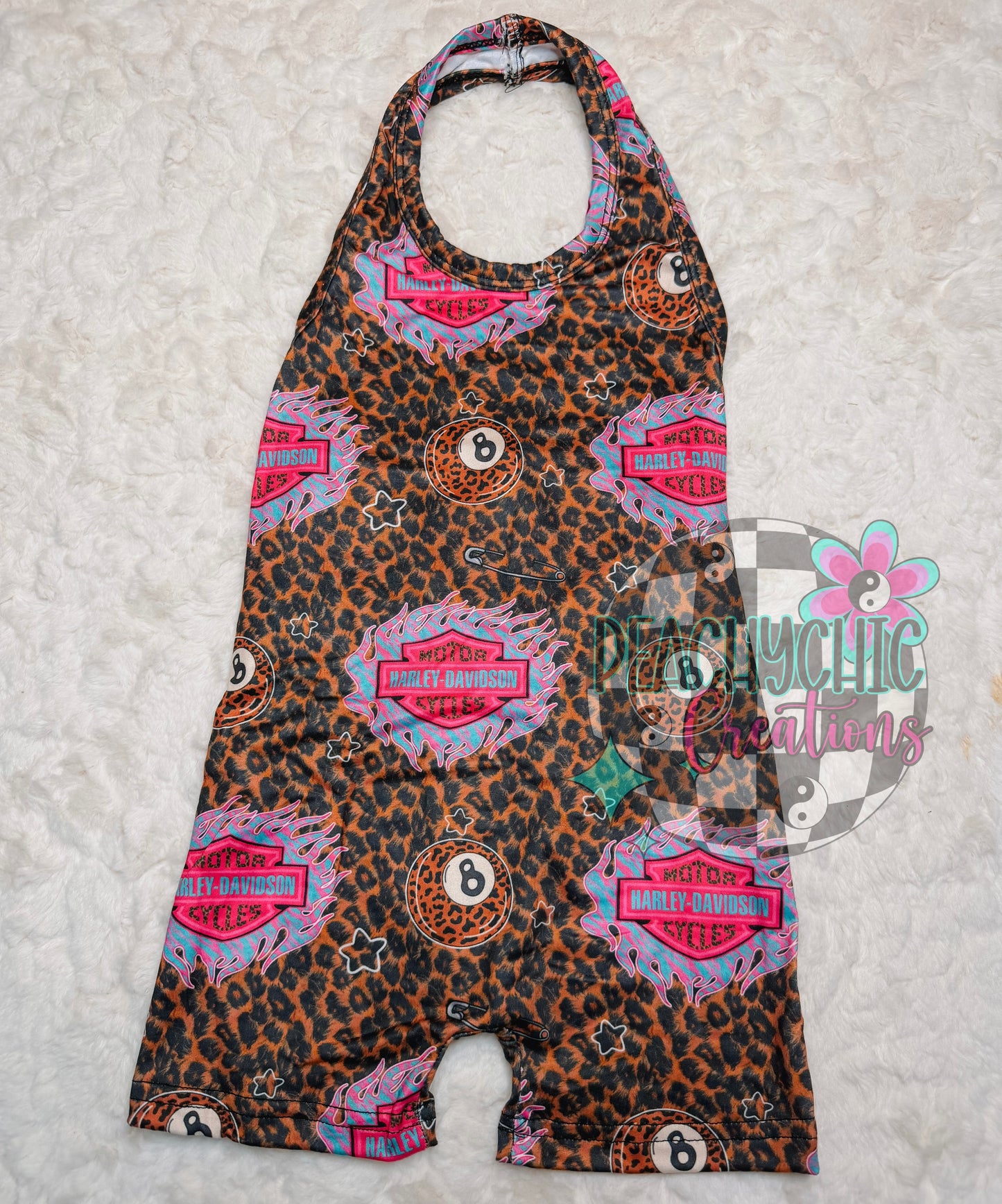 Harley halter romper