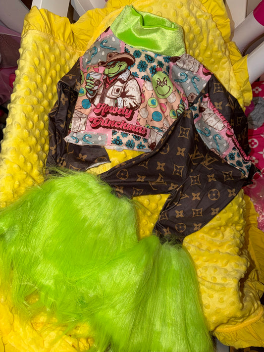 6/12 FURRY green guy set