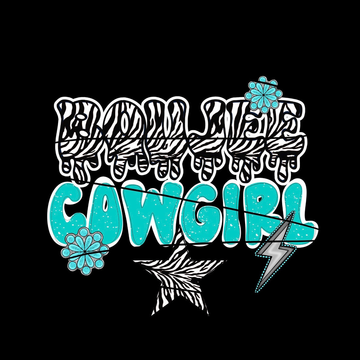 Boujee cowgirl PNG